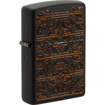 Зажигалка ZIPPO CIRCUIT PATTERN 49572 Зажигалка ZIPPO CIRCUIT PATTERN 49572
