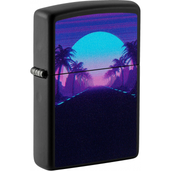 Зажигалка ZIPPO SUNSET BLACK 49809 Зажигалка ZIPPO SUNSET BLACK 49809